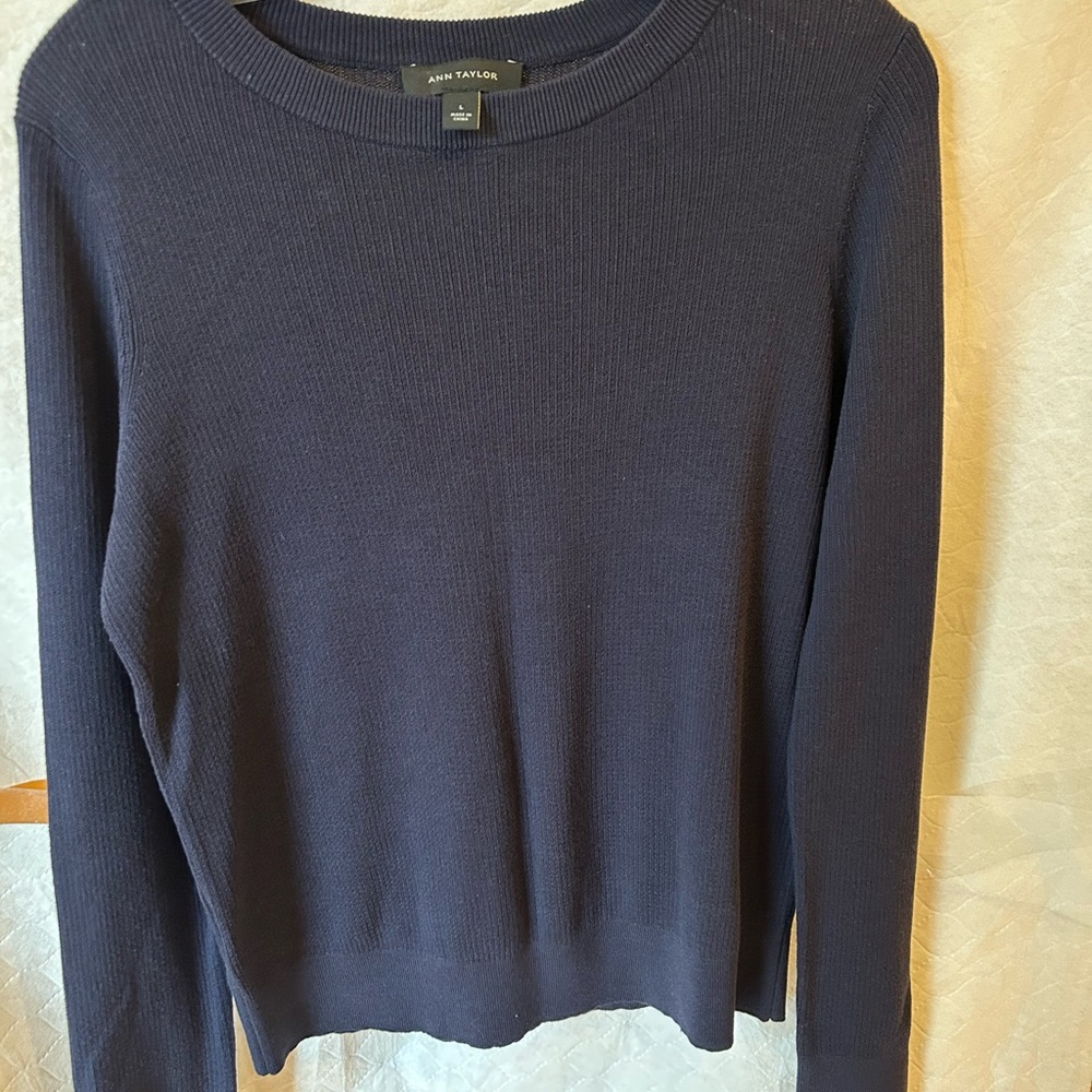 Ann Taylor Silk/Cotton Sweater